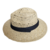 Sombrero Montevideo Natural Negro - comprar online