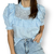 Blusa Caju Celeste