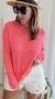 Sweater Calado Fuscia - comprar online