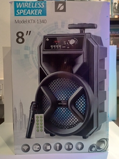 Parlante inalámbrico KTX-1340 c/microfono - comprar online