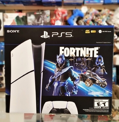 Consola ps5 slim digital 1tb edicion Fortnite Cobalt Star (sellada)