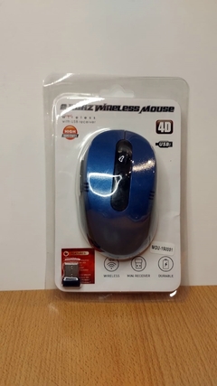 Mouse inalámbrico 4D (azul) en internet