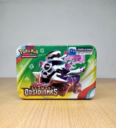 Lata cartas de POKEMON Escarlata y Púrpura-Llamas Obsidianas - tienda online