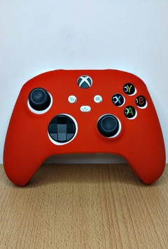 Funda joystick xbox serie (lisa roja) - comprar online