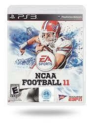 NCAA Football 11 Ps3 (Fisico-Usado)