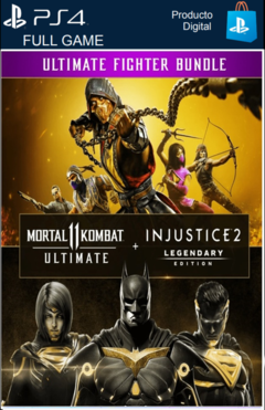 Pack Mortal Kombat 11 Ultimate + Injustice 2 - Legendary Edition (formato digital) PS4