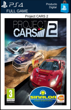 Project Cars 2 (formato digital) PS4 - comprar online