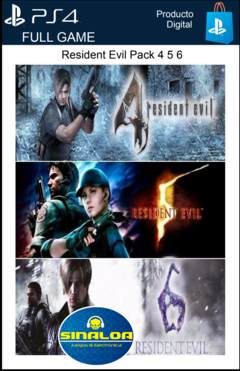 Resident Evil 4/5/6 Pack (formato digital) PS4 - comprar online