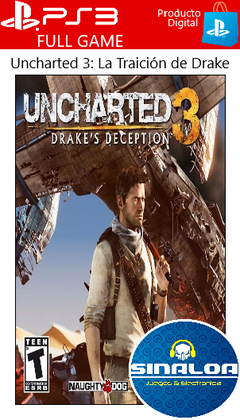 Uncharted 3: La Traición de Drake (formato digital) PS3 - comprar online