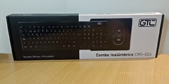 Combo Inalámbrico Gtc Cbg-024 (teclado-mouse-pad) - comprar online