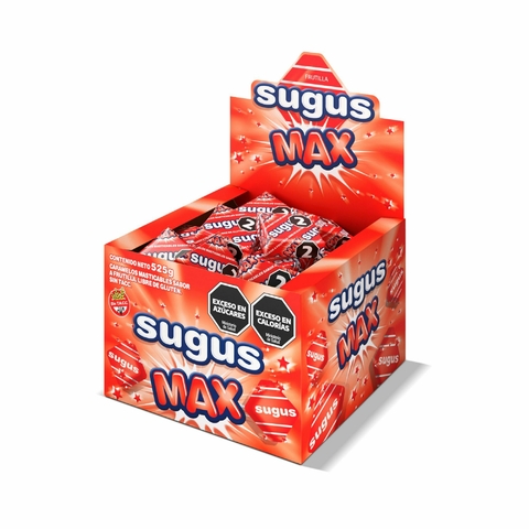 Caramelo Sugus Max Frutilla X70 Unidades