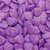 Pastillas Corazon Confitado Violeta 500g