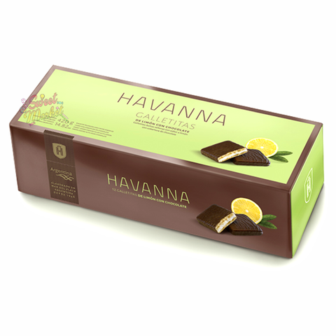 Galletitas De Limon Con Chocolate Havanna 12u