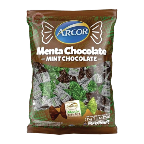 Caramelo Arcor Menta Chocolate 700g