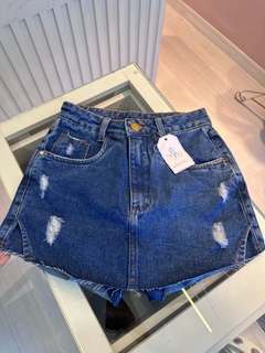 short saia jeans mn