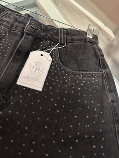 short preto c strass - comprar online