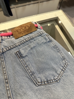 short c cordão rosa neon - comprar online