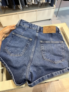 short jeans premium plissado - comprar online