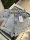 Short claro premium c cinto