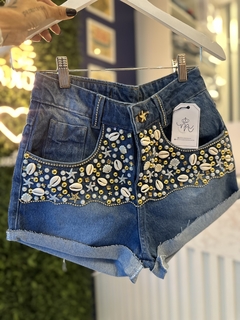 short jeans fundo do mar