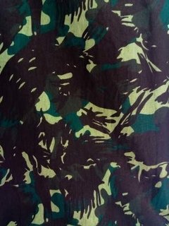 Camisa Estampa Militar Camuflada Exército Manga Curta Verde - Phiphi Camisaria - Camisas Estilosas