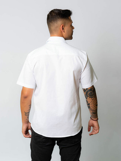 camisa branca masculino
