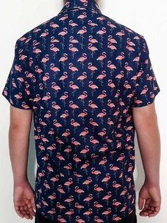 camisa de flamingo