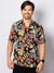 camisa florida masculina