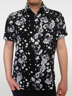 camisa viscose masculina