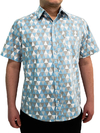 camisa estampa geometrica