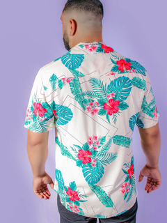 camisa havaiana florida