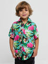 camisa havaiana infantil