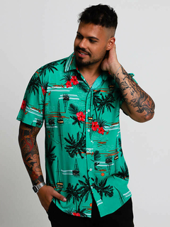 camisas havaianas masculina