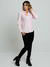 camisa rosa feminina