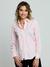 camisa social rosa