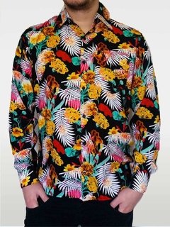 Roupas para festa tropical a sale noite masculina