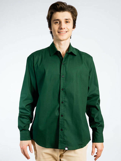 camisa verde militar