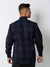 camisa xadrez buffalo check azul