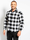 camisa xadrez flanelada