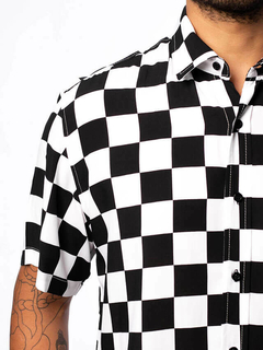 camisa xadrez masculina