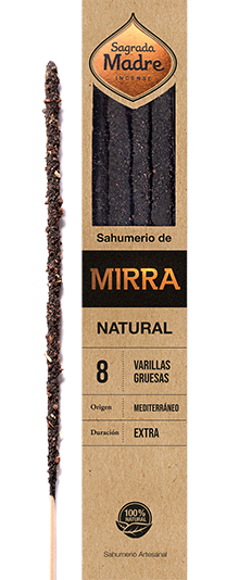 Sahumerio Natural de Mirra x 8 u.