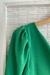 Vestido un hombro verde - tienda online