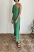 Vestido un hombro verde - Dolores Reynal