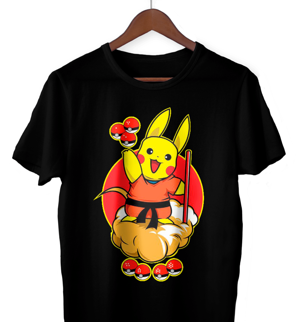 Remera Pokemon Pikachu Esferas - Comprar en PatadeCabra