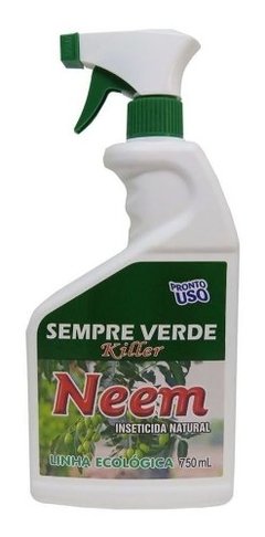 Óleo De Neem Sempre Verde 750 Ml Natural Orgânico Puro Neem