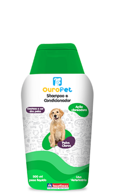 Shampoo Clareador 500 ml - Ouro Pet