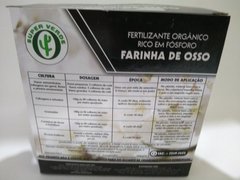 Farinha De Osso 500 Gr. Fertilizante   Super Verde Plantas - loja online