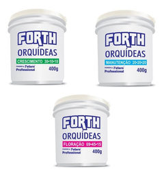 Kit 3 Adubo Fertilizante - Forth Orquídeas By Peters 400g