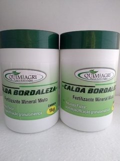 Calda Bordaleza - Quimiagri Pote - Kit Com 2 Kg Ação Fungica