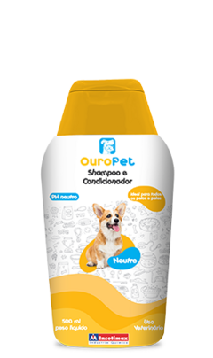 Shampoo Neutro 500 ml - Ouro Pet